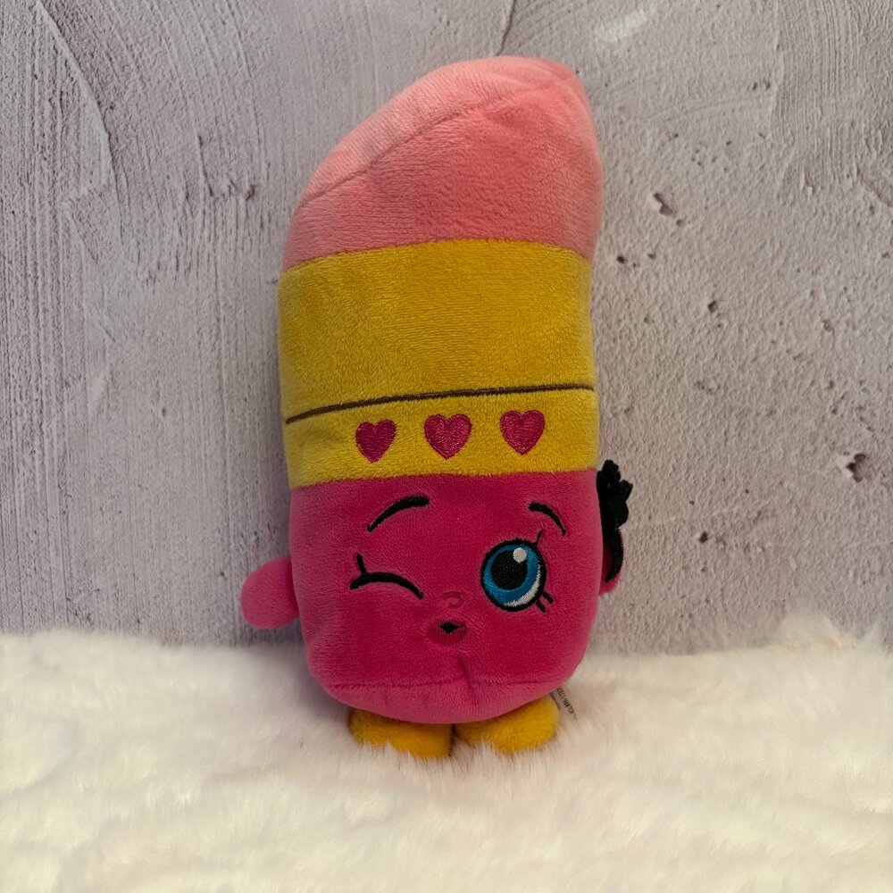 Shopkins Lippy Lips Lipstick Plush Toy 8in (SKU: 169TO)